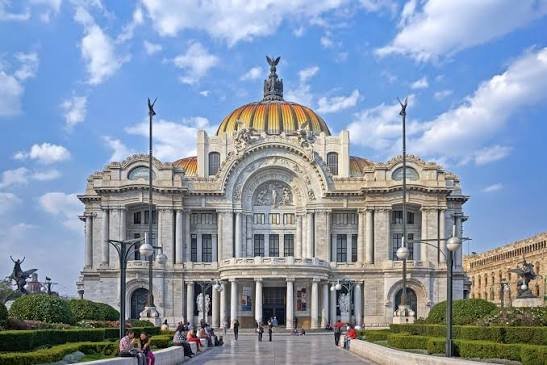 Mexico City Palacio de Bellas Artes Architecture